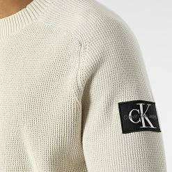 Le moins cher 💯 Pull 1692 Beige de Calvin Klein 😍 -France Calvin Klein Soldes 2024 calvin klein 328364 J30J321692 ACF 20220721T155637 02
