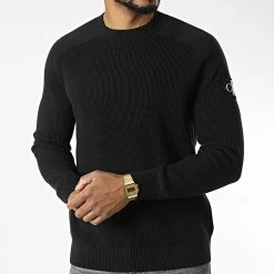 Offres 😉 Pull 1692 Noir de Calvin Klein 👍 -France Calvin Klein Soldes 2024 calvin klein 328366 J30J321692 BEH 20220721T155421 03