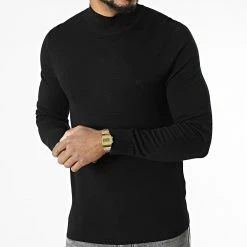 Meilleure affaire ✔️ Pull Col Roulé Superior Wool 0424 Noir de Calvin Klein 🌟 -France Calvin Klein Soldes 2024 calvin klein 328368 K10K110424 BEH 20220721T161119 03