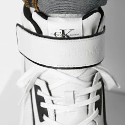 Meilleure affaire 🎉 Baskets Chunky Cupsole Lace Up 0426 White Black de Calvin Klein ✨ -France Calvin Klein Soldes 2024 calvin klein 328444 YM0YM00426 0K4 20220727T153136 03