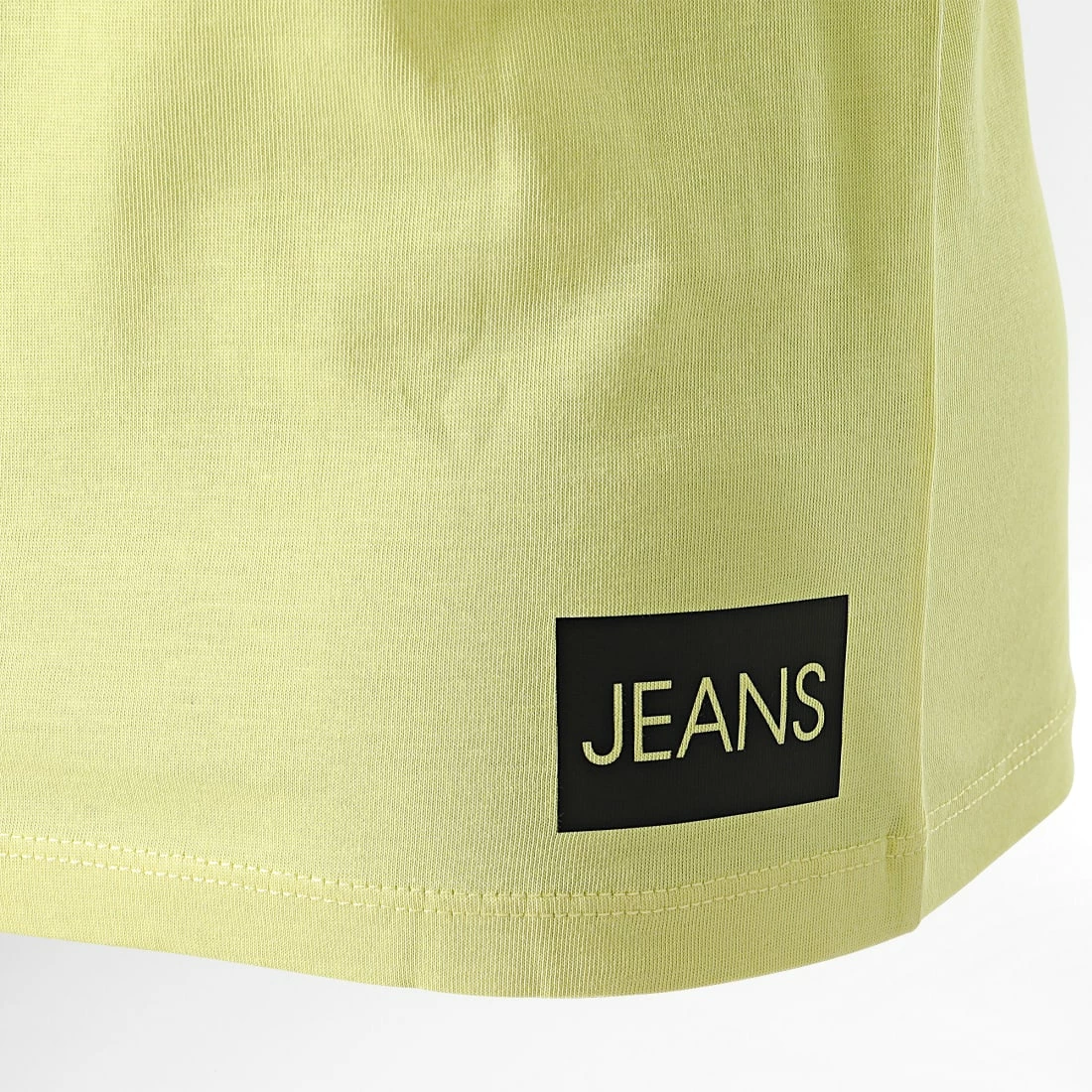 Remise 🎁 Tee 👕 Shirt Enfant Institutional 0297 Jaune de Calvin Klein ⭐ 3 Remise 🎁 Tee 👕 Shirt Enfant Institutional 0297 Jaune de Calvin Klein ⭐ – Image 3