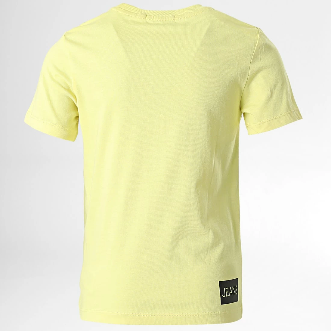 Remise 🎁 Tee 👕 Shirt Enfant Institutional 0297 Jaune de Calvin Klein ⭐ 4 Remise 🎁 Tee 👕 Shirt Enfant Institutional 0297 Jaune de Calvin Klein ⭐ – Image 4