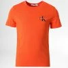 Bon marché ❤️ Tee 👚 Shirt Enfant Chest Monogram 1231 Orange de Calvin Klein ⌛