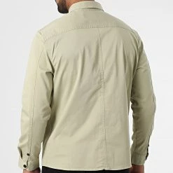 Meilleure vente 🧨 Surchemise 0916 Vert Kaki Clair de Calvin Klein 🎁 -France Calvin Klein Soldes 2024 calvin klein 328705 J30J320916 RB8 20220725T152621 04