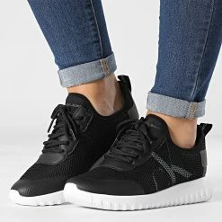 Bon marché 👏 Baskets Femme Sporty Runner EVA Slip-On 0687 Black de Calvin Klein 😉