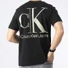 Vente flash 🌟 Tee 👚 Shirt High Shine CK 0880 Noir de Calvin Klein 😀
