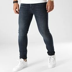 Vente flash 😍 Jean Skinny 1449 Bleu Denim de Calvin Klein 😉