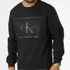 Le moins cher ✨ Sweat Crewneck 1880 Noir de Calvin Klein ⌛
