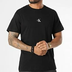 Sortie 🎉 Tee 👕 Shirt 2189 Noir de Calvin Klein ❤️ -France Calvin Klein Soldes 2024 calvin klein 329731 J30J322189 BEH 20220729T160024 03