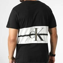 Sortie 🎉 Tee 👕 Shirt 2189 Noir de Calvin Klein ❤️ -France Calvin Klein Soldes 2024 calvin klein 329731 J30J322189 BEH 20220729T160025 04