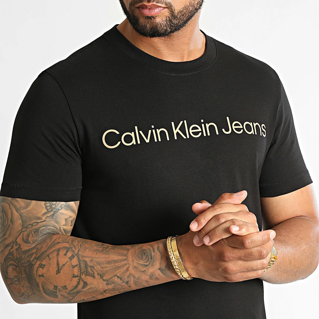 Acheter 🥰 Tee 👚 Shirt 2344 Noir de Calvin Klein 😍 2 Acheter 🥰 Tee 👚 Shirt 2344 Noir de Calvin Klein 😍 – Image 2