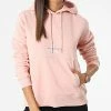 Offres 🔔 Sweat Capuche Femme Monologo 8983 Rose de Calvin Klein 💯