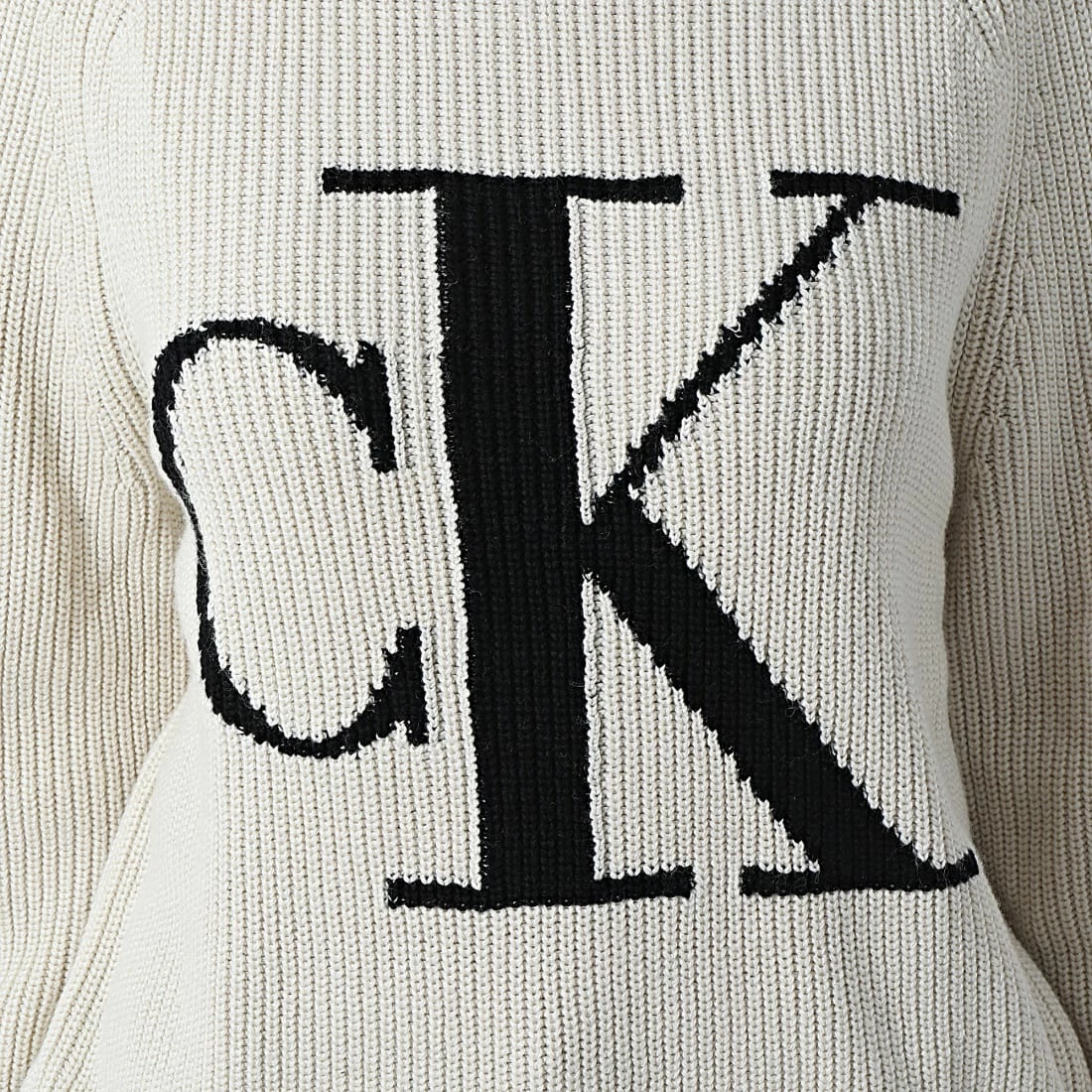 Tout neuf 🧨 Pull Femme Blown Up CK 9777 Beige de Calvin Klein 😍 2 Tout neuf 🧨 Pull Femme Blown Up CK 9777 Beige de Calvin Klein 😍 – Image 2