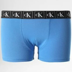 Promo 🛒 Lot De 3 Boxers Enfant 0406 Noir Blanc Bleu de Calvin Klein 🥰 -France Calvin Klein Soldes 2024 calvin klein 329895 B70B700406 0SS 20220830T115035 03
