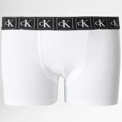 Promo 🛒 Lot De 3 Boxers Enfant 0406 Noir Blanc Bleu de Calvin Klein 🥰 -France Calvin Klein Soldes 2024 calvin klein 329895 B70B700406 0SS 20220830T115037 04