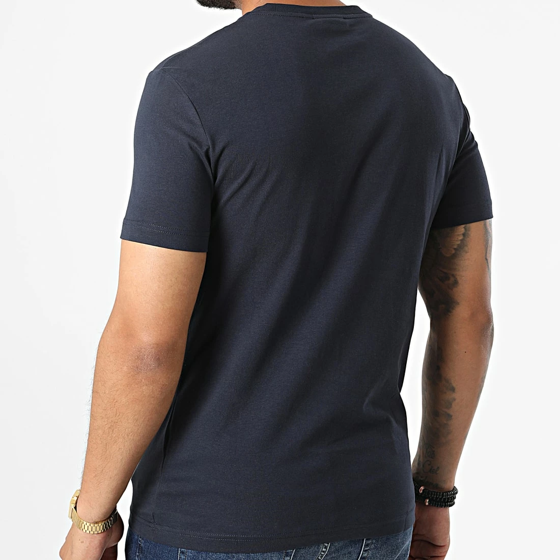 Meilleure vente 🔔 Tee 👕 Shirt Distorted 0113 Bleu Marine de Calvin Klein 🔥 4 Meilleure vente 🔔 Tee 👕 Shirt Distorted 0113 Bleu Marine de Calvin Klein 🔥 – Image 4