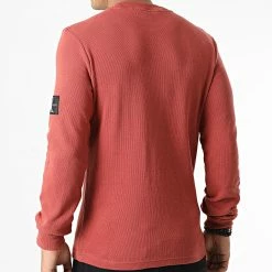 Top 10 ❤️ Sweat Crewneck Monogram Badge Waffle 6610 Rouge Brique de Calvin Klein ⌛ 7 Top 10 ❤️ Sweat Crewneck Monogram Badge Waffle 6610 Rouge Brique de Calvin Klein ⌛ -France Calvin Klein Soldes 2024 calvin klein 330581 J30J316610 XLN 20220805T145741 04