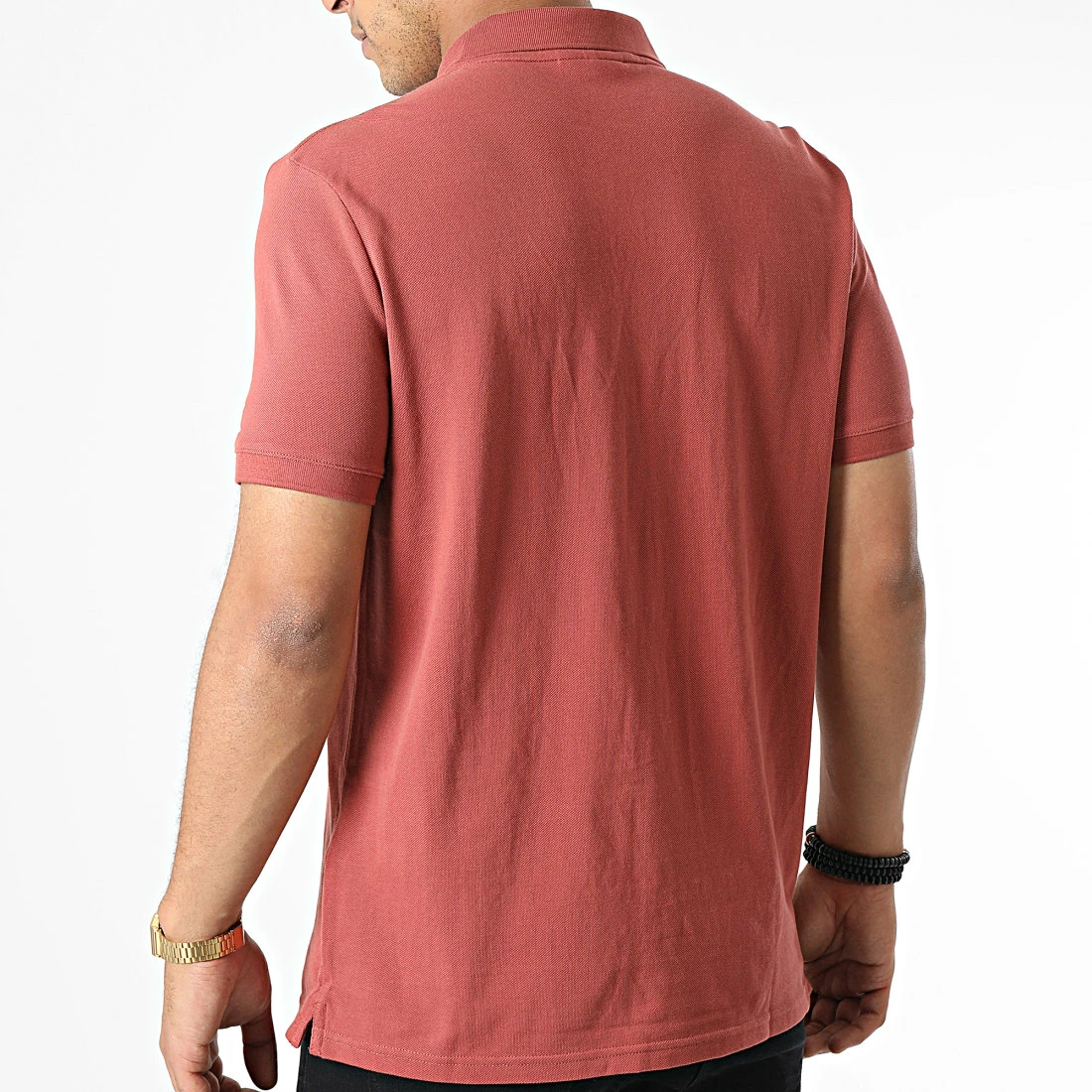 Acheter 🧨 Polo Manches Courtes 0889 Rouge Brique de Calvin Klein ❤️ 4 Acheter 🧨 Polo Manches Courtes 0889 Rouge Brique de Calvin Klein ❤️ – Image 4