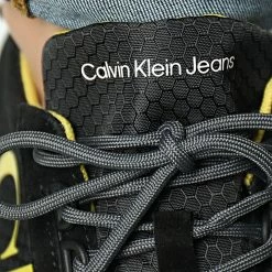 Tout neuf ⭐ Baskets Toothy Runner 0417 Black Dune Yellow de Calvin Klein 🧨 -France Calvin Klein Soldes 2024 calvin klein 330598 YM0YM00417 OOX 20221117T100405 03