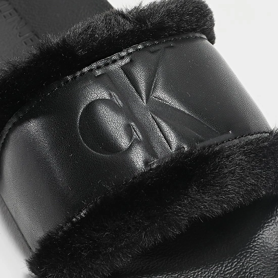 Meilleure vente 😀 Claquettes Femme Slide 0754 Noir de Calvin Klein 👍 2 Meilleure vente 😀 Claquettes Femme Slide 0754 Noir de Calvin Klein 👍 – Image 2