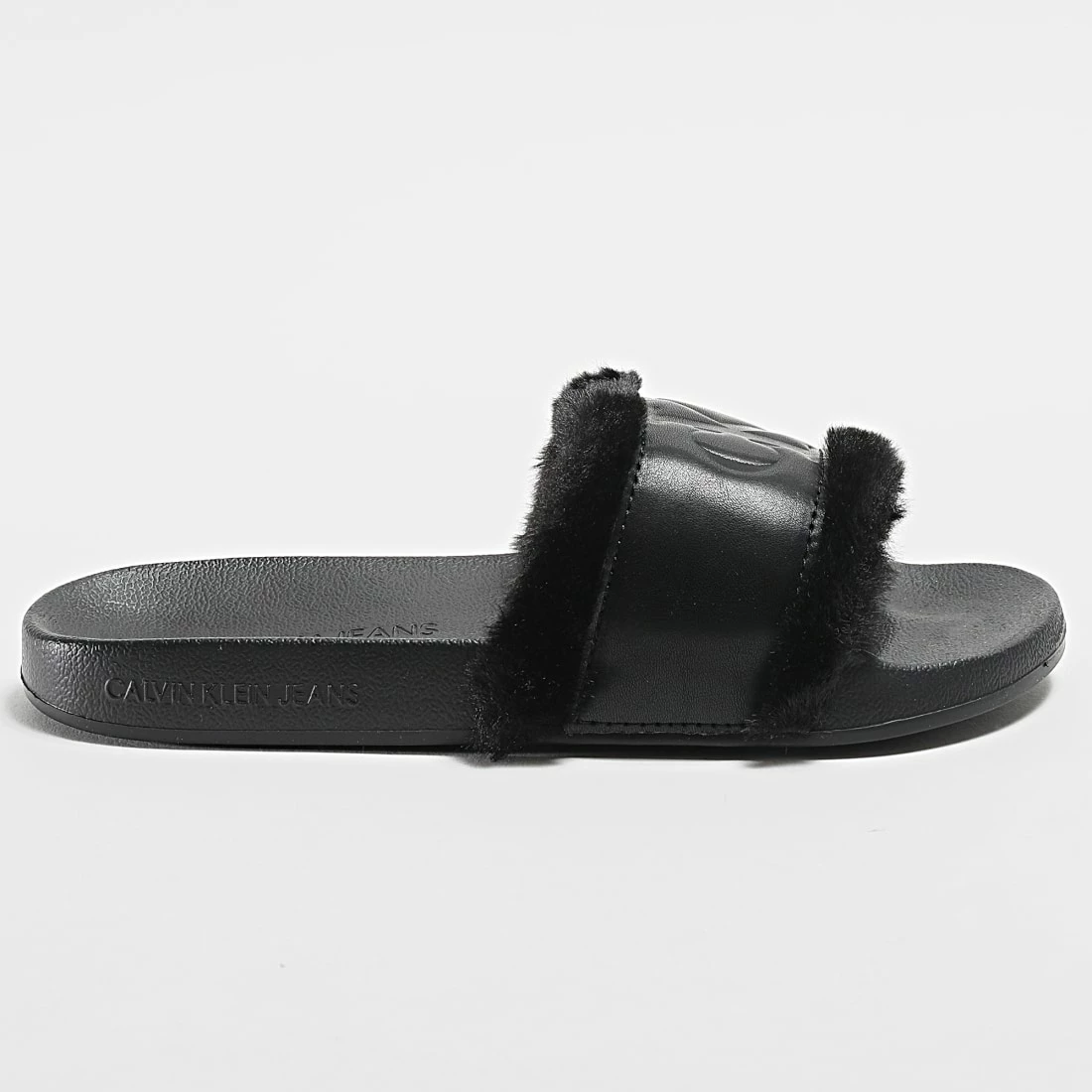Meilleure vente 😀 Claquettes Femme Slide 0754 Noir de Calvin Klein 👍 3 Meilleure vente 😀 Claquettes Femme Slide 0754 Noir de Calvin Klein 👍 – Image 3