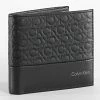 Vente flash 🌟 Portefeuille Subtle Mono Bifold 9626 Noir de Calvin Klein 🛒