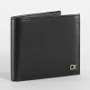Meilleure vente ✨ Portefeuille CK Icon Bifold 9615 Noir de Calvin Klein ⭐