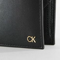Meilleure vente ✨ Portefeuille CK Icon Bifold 9615 Noir de Calvin Klein ⭐ -France Calvin Klein Soldes 2024 calvin klein 330753 K50K509615 BAX 20220811T162040 03