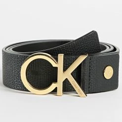Top 10 🌟 Ceinture Adjustable CK Metal 9651 Noir de Calvin Klein 🔥