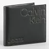 Meilleur prix 🎉 Portefeuille Monogram Soft Bifold 9876 Noir de Calvin Klein 🤩