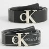 Les meilleures critiques de ✨ Ceinture Mono Hardware Institutional 9885 Noir de Calvin Klein ✔️