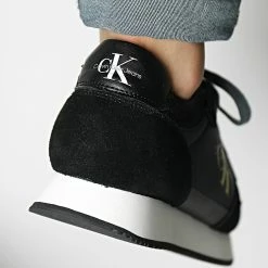 Grosses soldes 🔥 Baskets Runner Sock 0553 Black Dune Yellow de Calvin Klein 👏 -France Calvin Klein Soldes 2024 calvin klein 330788 YM0YM00553 00X 20221117T100429 04