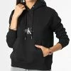 Vente flash 🛒 Sweat Capuche Femme 8983 Noir de Calvin Klein ⭐