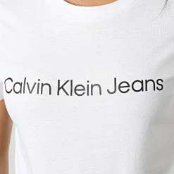 Budget 👏 Lot De 2 Tee 👕 Shirts Femme 6466 Blanc Beige de Calvin Klein 💯 6 Budget 👏 Lot De 2 Tee 👕 Shirts Femme 6466 Blanc Beige de Calvin Klein 💯 -France Calvin Klein Soldes 2024 calvin klein 331190 J20J216466 GV7 20220819T140215 02