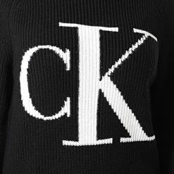 Meilleure vente 💯 Pull Femme 9777 Noir de Calvin Klein 👍 -France Calvin Klein Soldes 2024 calvin klein 331202 J20J219777 BEH 20220823T145346 02