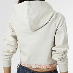 Offres ❤️ Sweat Capuche Crop Femme 9904 Beige de Calvin Klein 😍 7 Offres ❤️ Sweat Capuche Crop Femme 9904 Beige de Calvin Klein 😍 -France Calvin Klein Soldes 2024 calvin klein 331219 J20J219904 ACF 20220819T135951 04