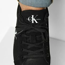 Meilleur prix 😀 Baskets Classic Cupsole Lace Up 0548 Black de Calvin Klein 👏 -France Calvin Klein Soldes 2024 calvin klein 331328 YM0YM00548 BDS 20220808T154851 03