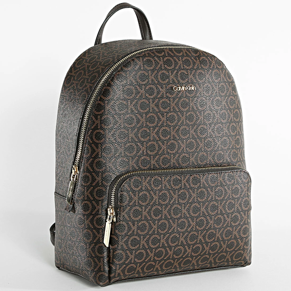 Tout neuf 🤩 Sac A Dos Femme CK Must Campus 9356 Marron de Calvin Klein ✔️ 1 Tout neuf 🤩 Sac A Dos Femme CK Must Campus 9356 Marron de Calvin Klein ✔️