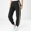 Offres 👍 Pantalon Jogging A Bandes Femme 9738 Noir de Calvin Klein 🧨