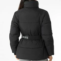 Tout neuf 🛒 Doudoune Capuche Femme 9828 Noir de Calvin Klein 💯 -France Calvin Klein Soldes 2024 calvin klein 331973 J20J219828 BEH 20220823T145910 04