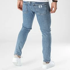 Grosses soldes 🌟 Jean Slim 1467 Bleu Wash de Calvin Klein ⌛ -France Calvin Klein Soldes 2024 calvin klein 332046 J30J321467 1AA 20221118T152522 04