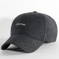 Acheter 😀 Casquette Wool BB 9675 Noir Chiné de Calvin Klein 🔥