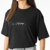 Tout neuf 😀 Tee 👚 Shirt Femme QS6898E Noir de Calvin Klein 🤩