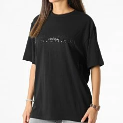 Tout neuf 😀 Tee 👚 Shirt Femme QS6898E Noir de Calvin Klein 🤩 9 Tout neuf 😀 Tee 👚 Shirt Femme QS6898E Noir de Calvin Klein 🤩 -France Calvin Klein Soldes 2024 calvin klein 332591 QS6898E UB1 20220823T145700 05