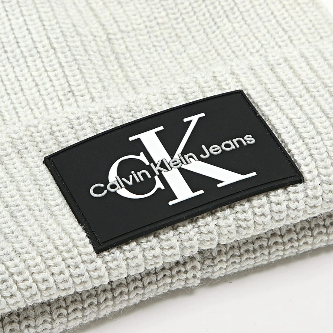 Acheter ❤️ Bonnet Monologo Patch 7383 Gris Chiné de Calvin Klein ❤️ 2 Acheter ❤️ Bonnet Monologo Patch 7383 Gris Chiné de Calvin Klein ❤️ – Image 2
