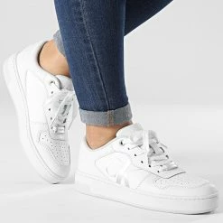 Budget 😀 Baskets Femme Cupsole Bold Mono 0846 Bright White de Calvin Klein 🎉 -France Calvin Klein Soldes 2024 calvin klein 332903 YW0YW00846 YAF 20220830T160359 03