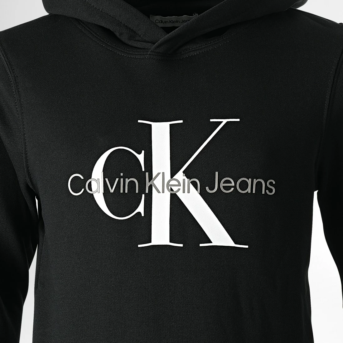 Acheter 🥰 Sweat Capuche Enfant Monogram 0337 Noir de Calvin Klein ❤️ 2 Acheter 🥰 Sweat Capuche Enfant Monogram 0337 Noir de Calvin Klein ❤️ – Image 2