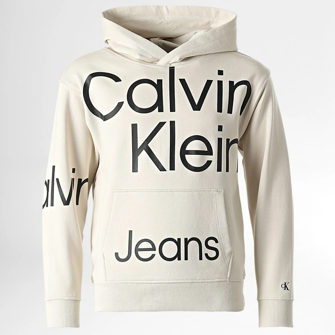 Coupon ✔️ Sweat Capuche Enfant Bold Institutional Logo 1442 Beige de Calvin Klein 🔥 1 Coupon ✔️ Sweat Capuche Enfant Bold Institutional Logo 1442 Beige de Calvin Klein 🔥