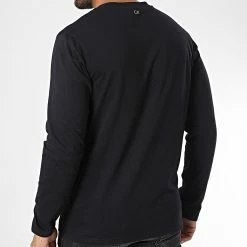 Acheter 🔔 Tee 👕 Shirt Manches Longues GMS2K200 Noir de Calvin Klein ⭐ -France Calvin Klein Soldes 2024 calvin klein 333025 GMS2K200 BAE 20220818T152446 04