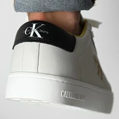 Coupon 🎁 Baskets Classic Cupsole 0491 Cirrus Grey Dune Yellow de Calvin Klein 🎉 -France Calvin Klein Soldes 2024 calvin klein 333190 YM0YM00491 0IS 20220818T161423 04